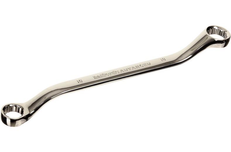 Halfords Advanced Offset Ring Spanner 16x18mm Halfords Advanced Offset Ring Spanner 16x18mm