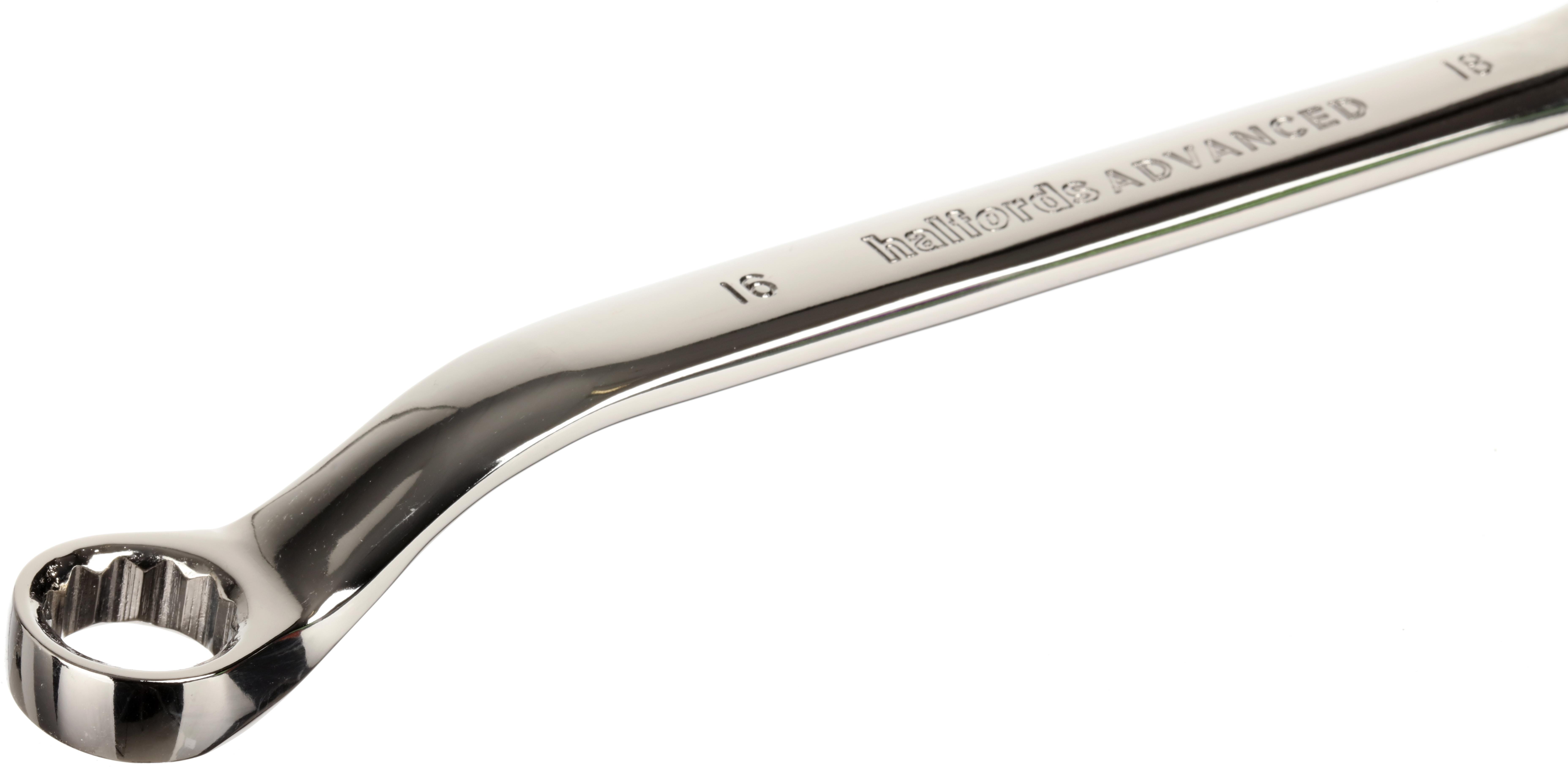 Halfords Advanced Offset Ring Spanner 16x18mm
