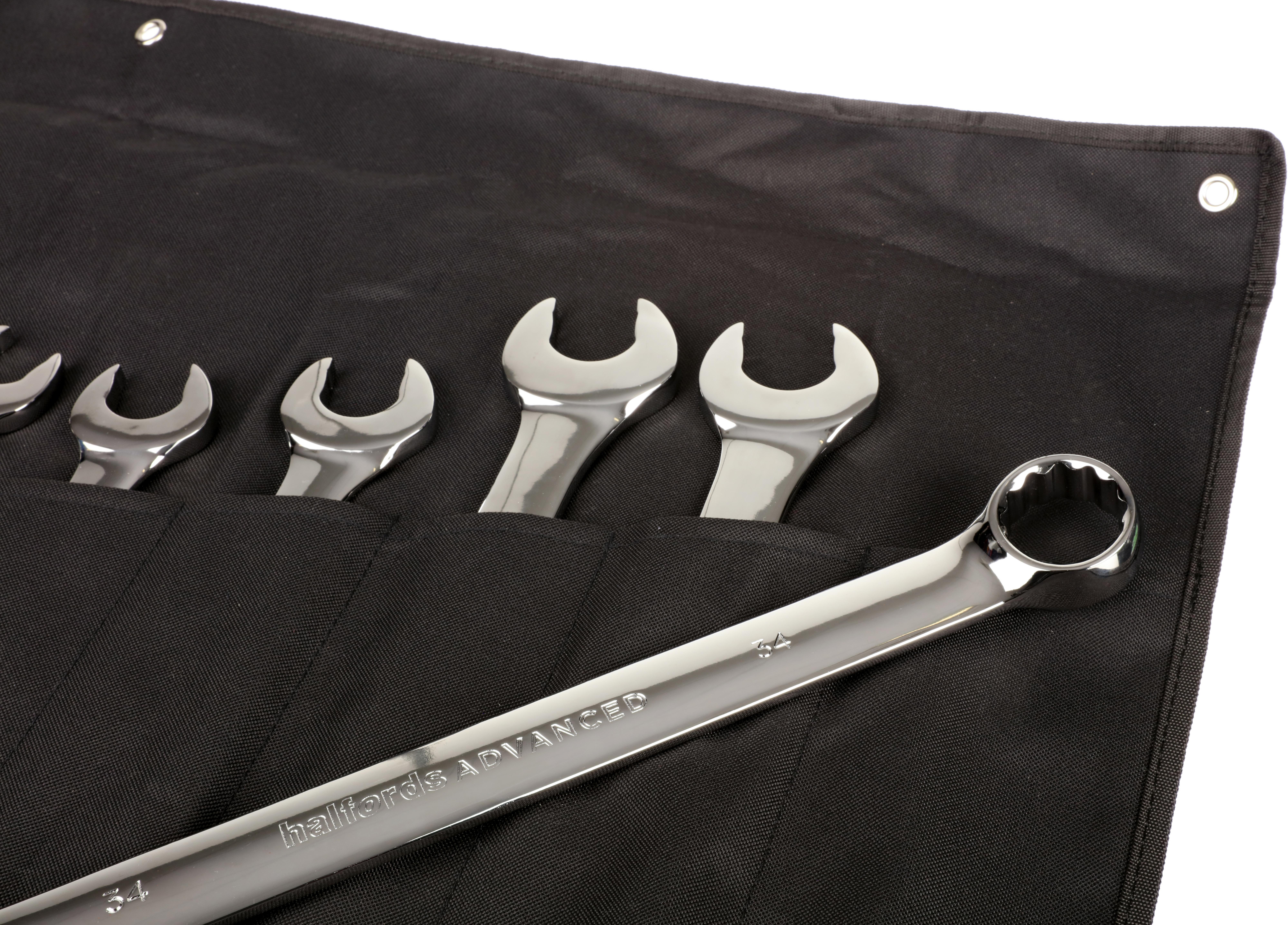 Halfords Advanced 25 Piece Spanner Roll