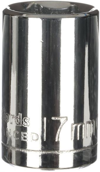Halfords Advanced 1/2” Drive 6PT Socket 17mm