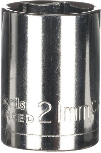 Halfords Advanced 1/2” Drive 6PT Socket 21mm
