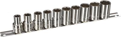 Halfords Advanced 10 Piece 1/2" Drive Socket Rail Set