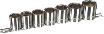 Halfords Advanced 7 Piece 1/2" Drive Socket Rail Set