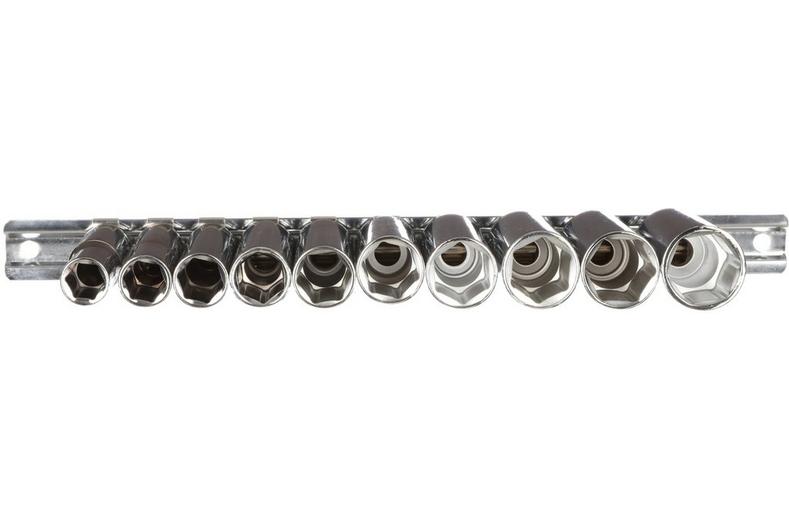 Halfords Advanced 10 Piece 3/8" Drive Deep Socket Rail Set Halfords Advanced 10 Piece 3/8" Drive Deep Socket Rail Set