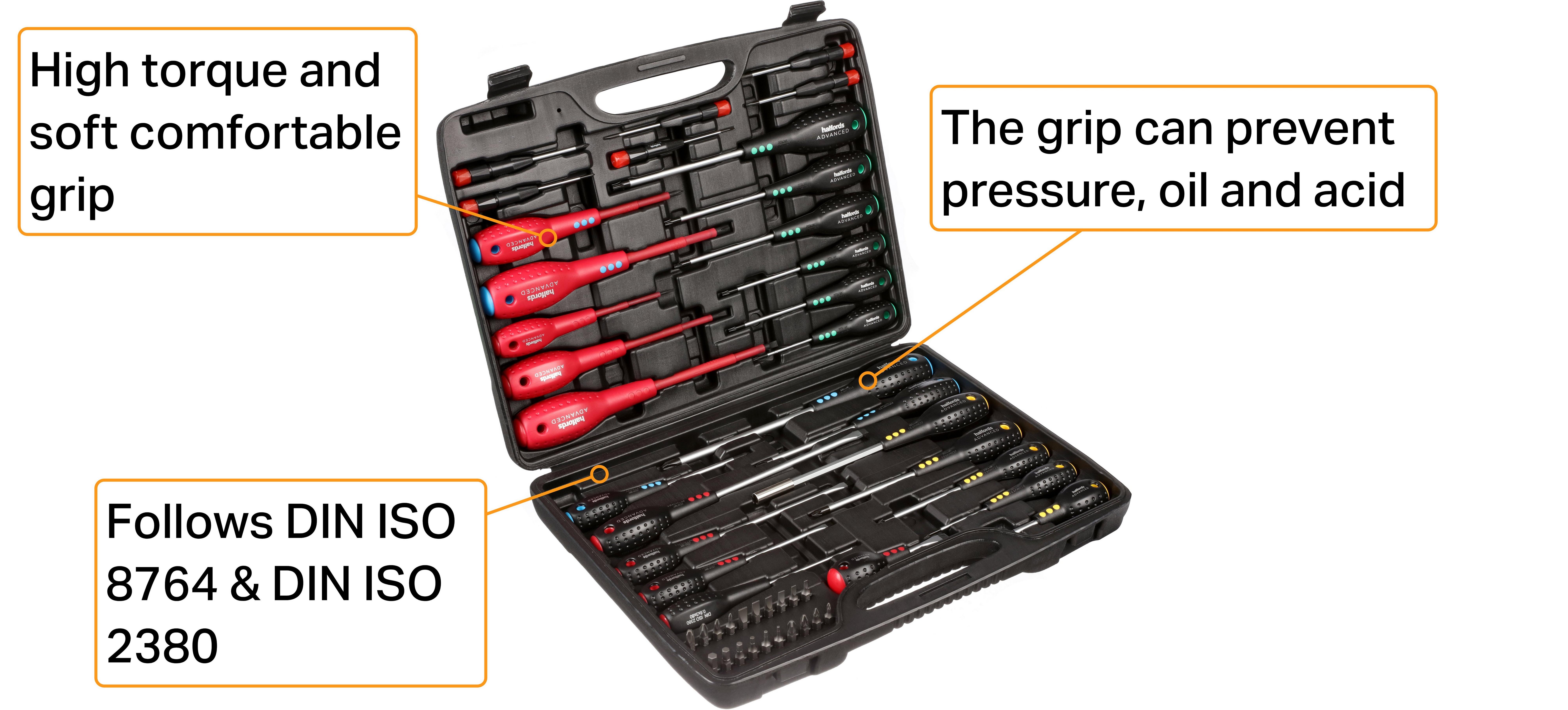 Halfords Advanced 50pc Screwdriver Set
