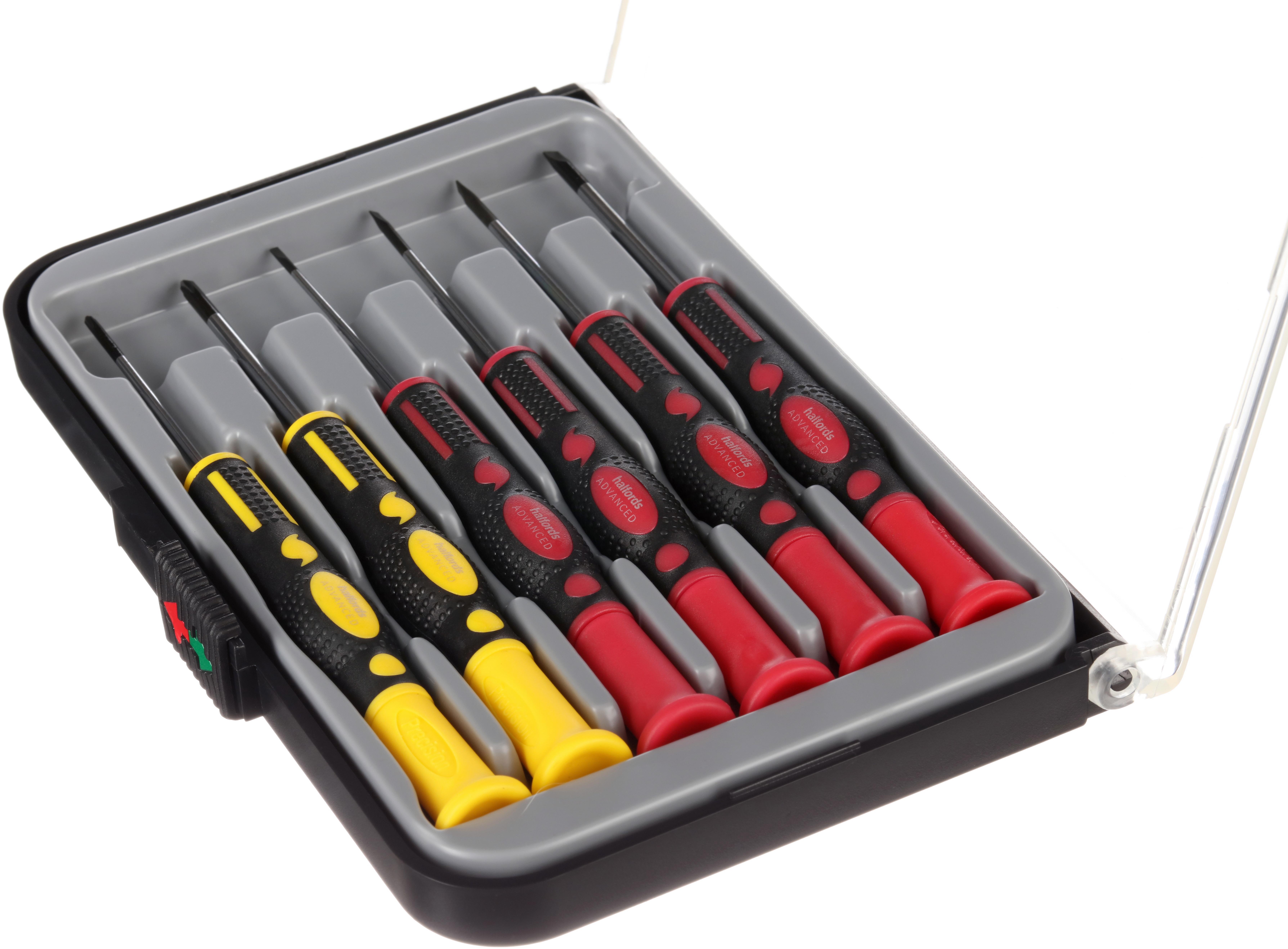 Halfords 6 Piece Precision Screwdriver Set