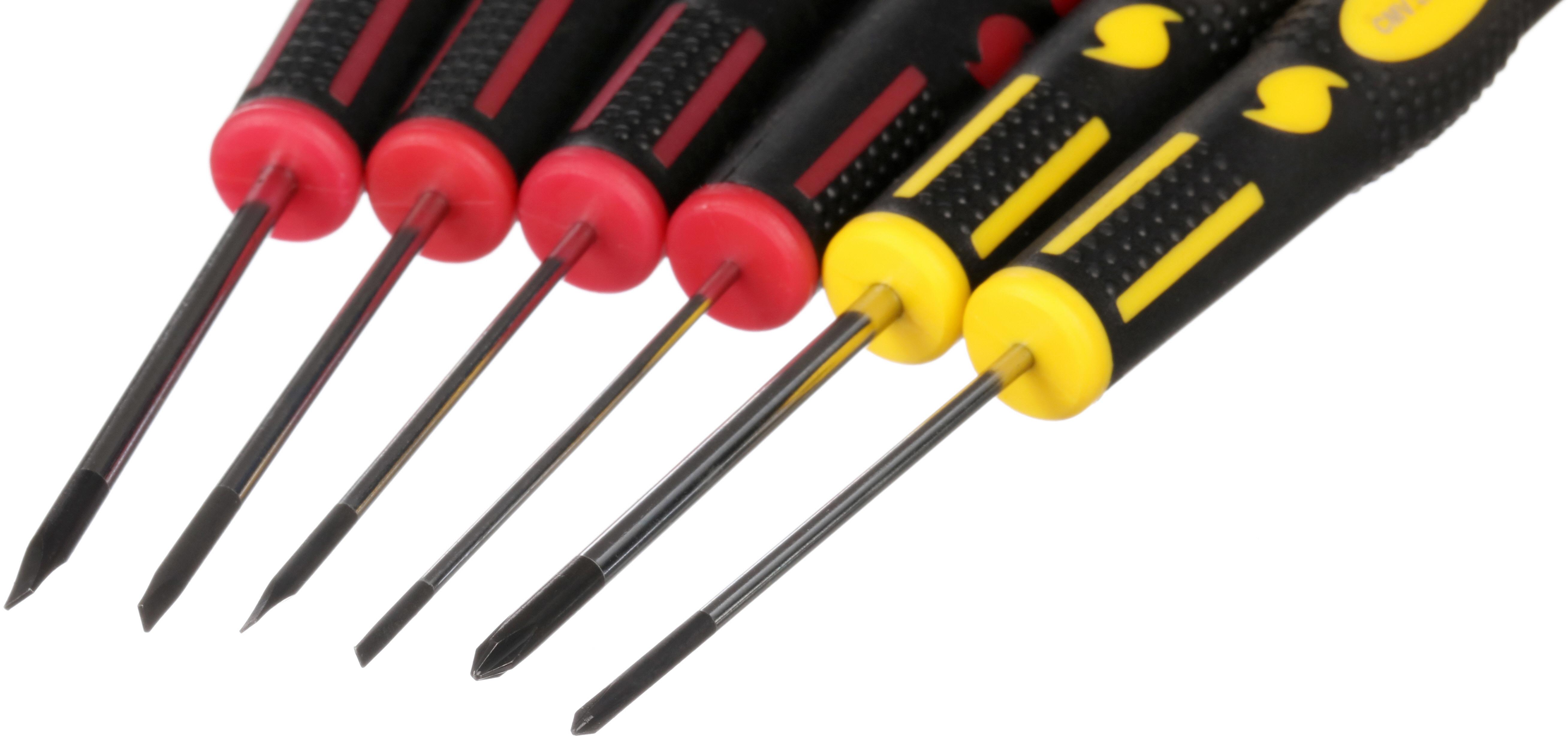Halfords 6 Piece Precision Screwdriver Set