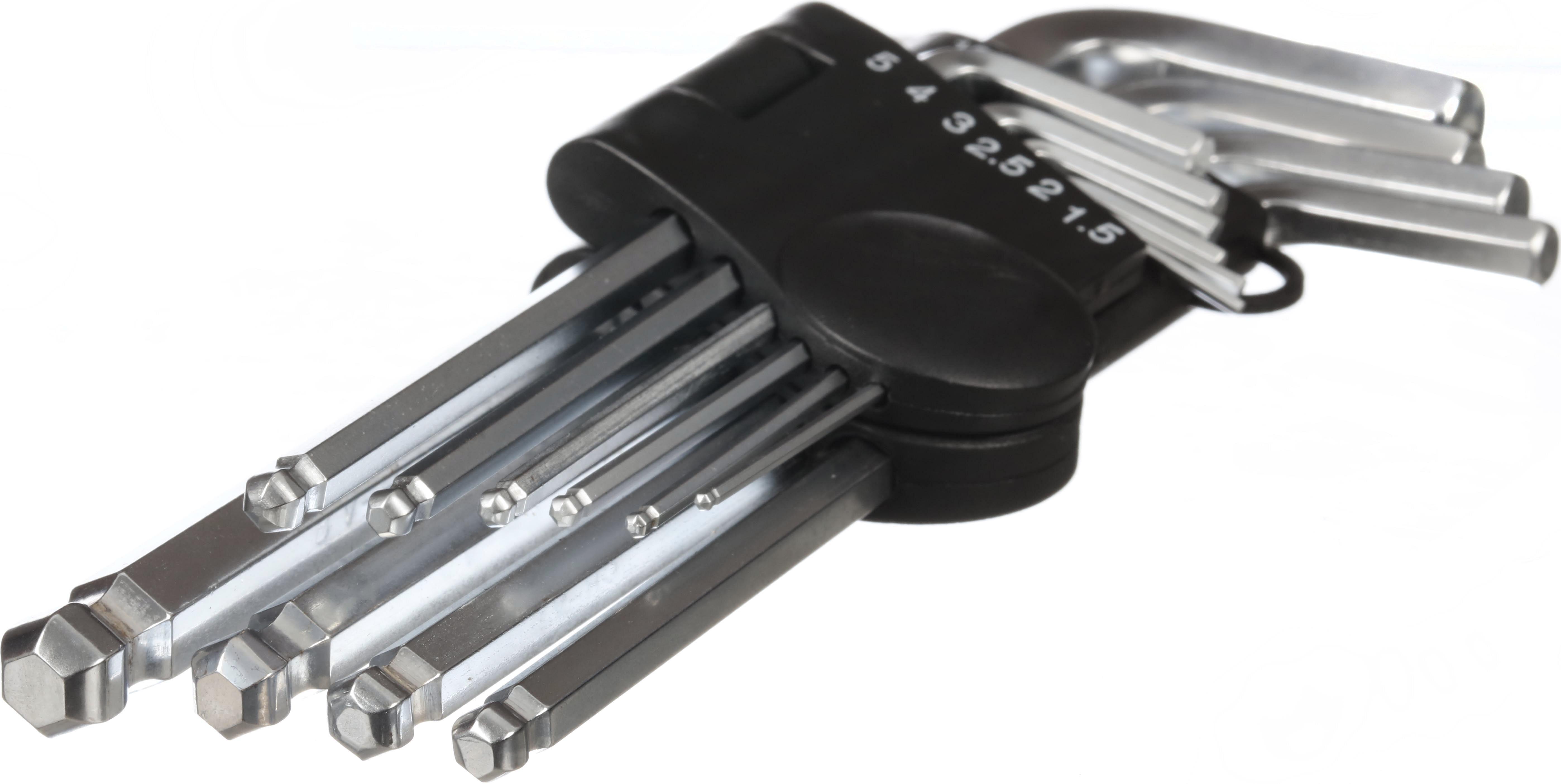 Halfords Advanced 10 Piece Ball End Hex Key Set