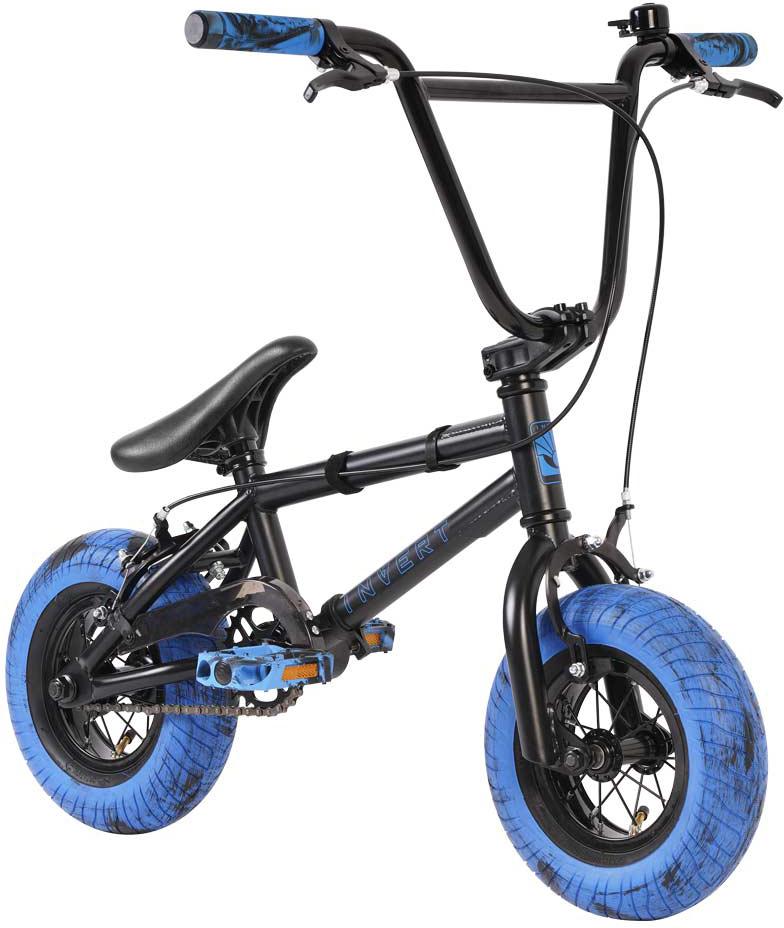 Invert Supreme Mini Bmx - 10 Inch Wheel - Black/Blue