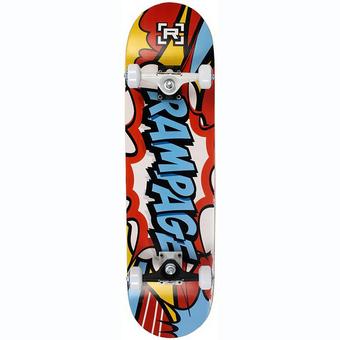 Rampage Comic Complete Skateboard