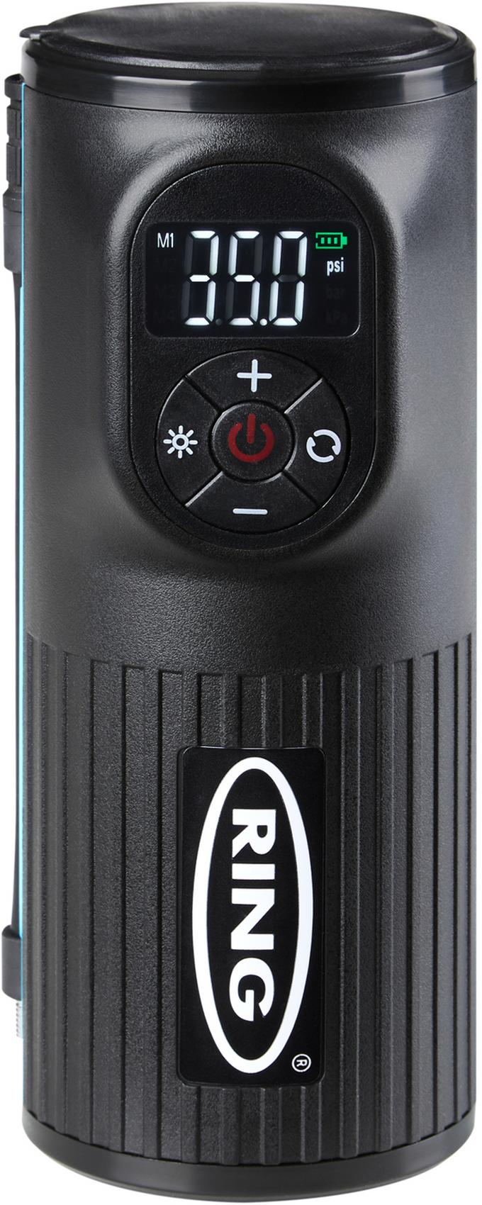 Ring RTC2000 Cordless Handheld Rechargeable Tyre Inflator Halfords UK