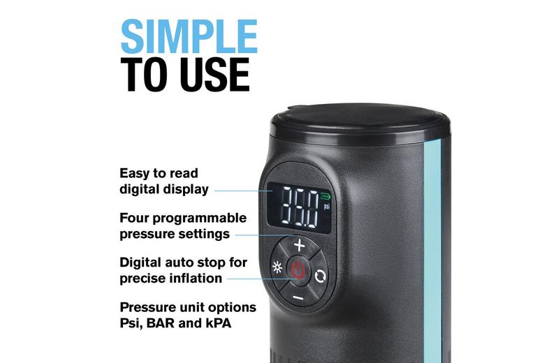 Ring RTC2000 Cordless Handheld Rechargeable Tyre Inflator Ring RTC2000 Cordless Handheld Rechargeable Tyre Inflator