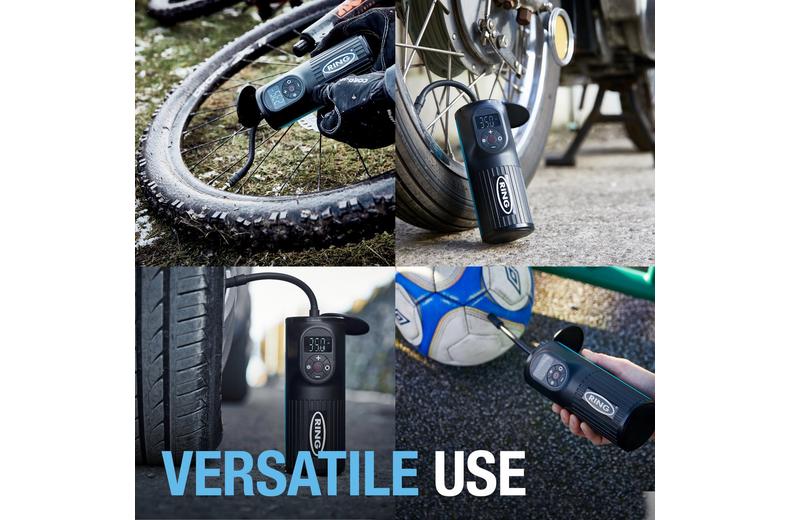 Ring RTC2000 Cordless Handheld Rechargeable Tyre Inflator Ring RTC2000 Cordless Handheld Rechargeable Tyre Inflator