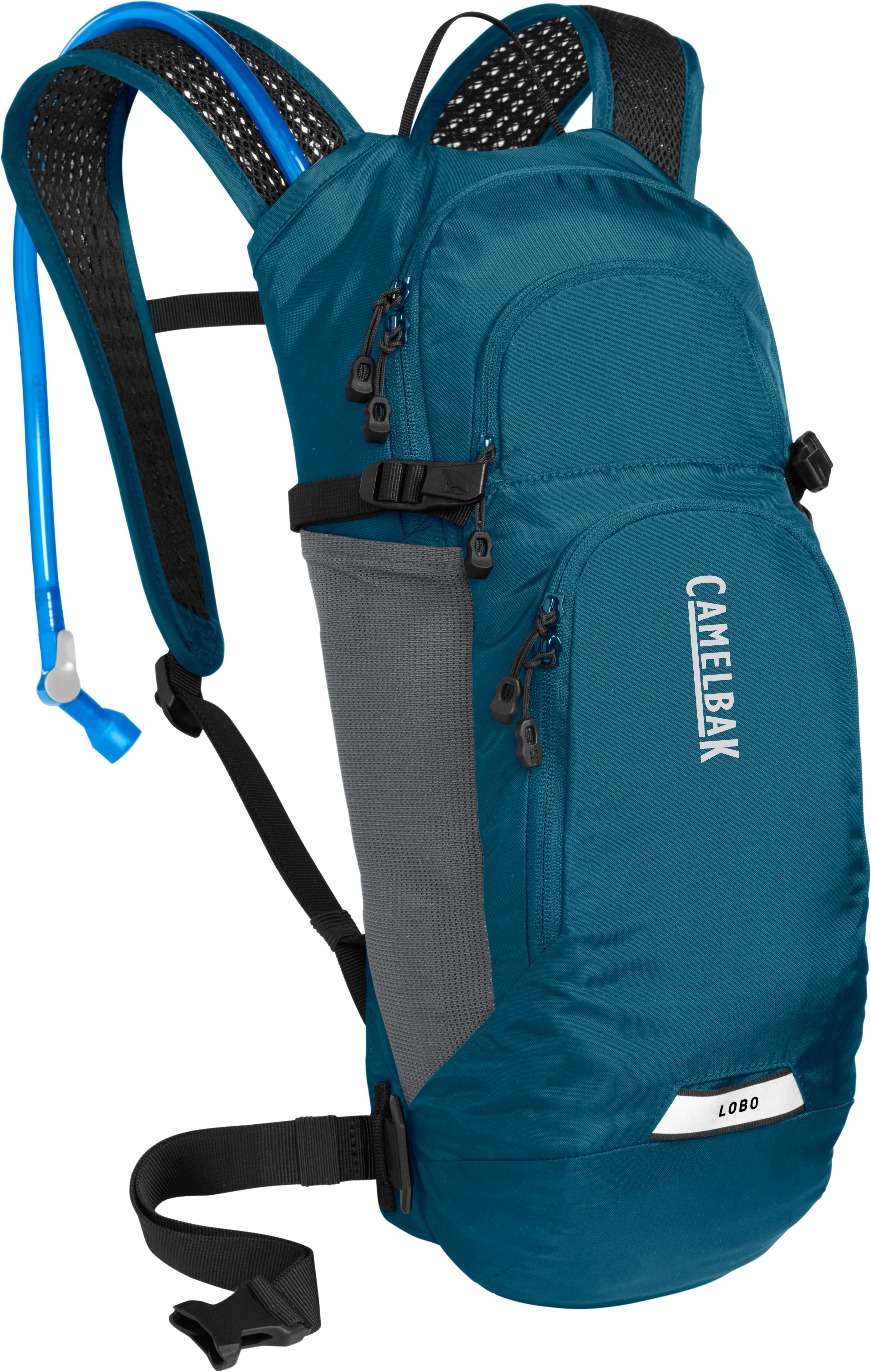 Camelbak LOBO 9L + 2L Moroccan Blue Hydration Pack Halfords UK