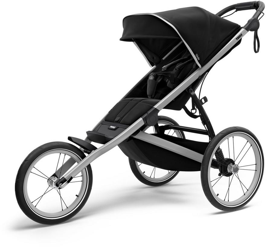 Thule Glide 2 Jogging Stroller Jet Black Halfords UK