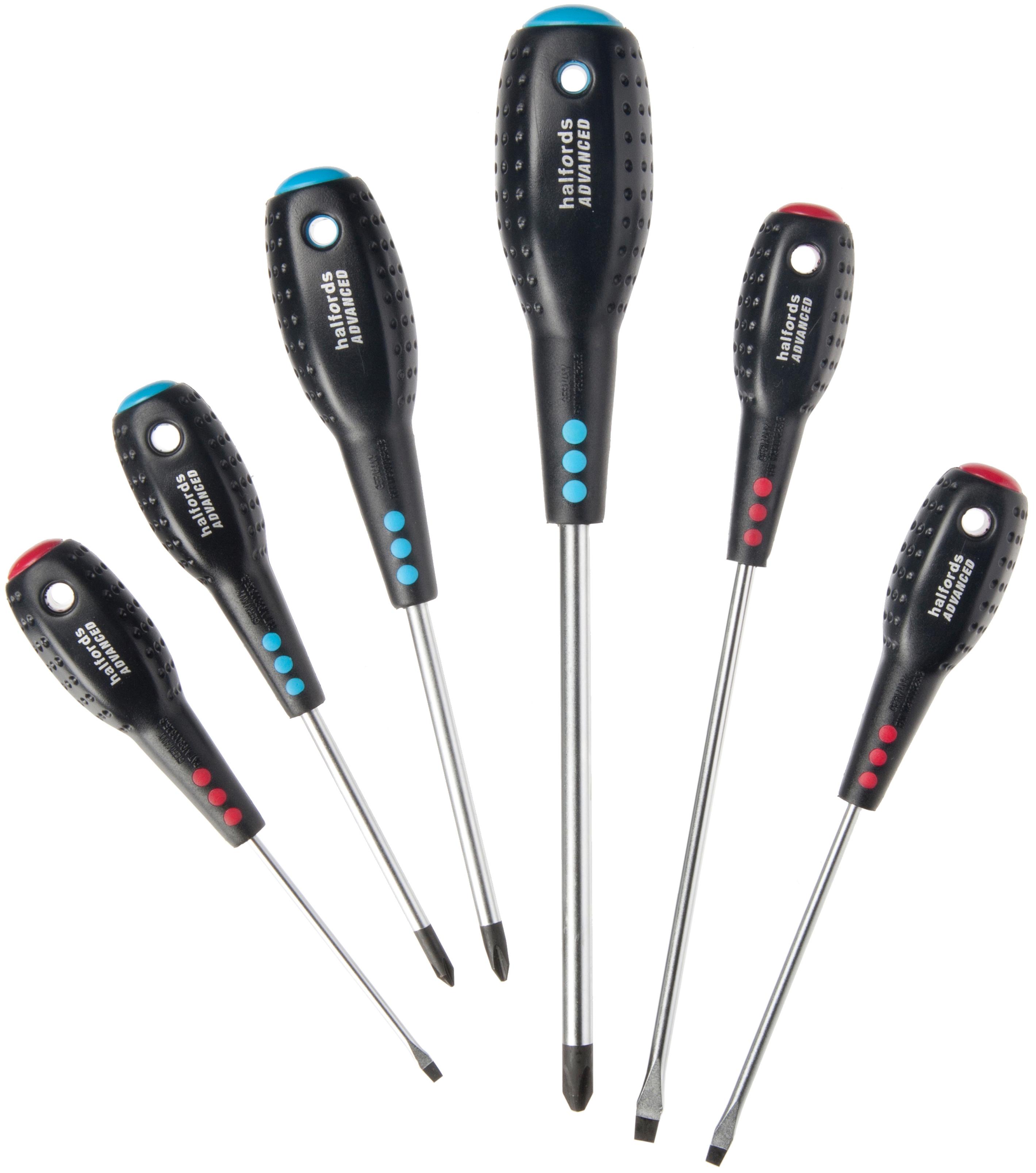 Halfords Advanced 6Pc Screwdriver Set