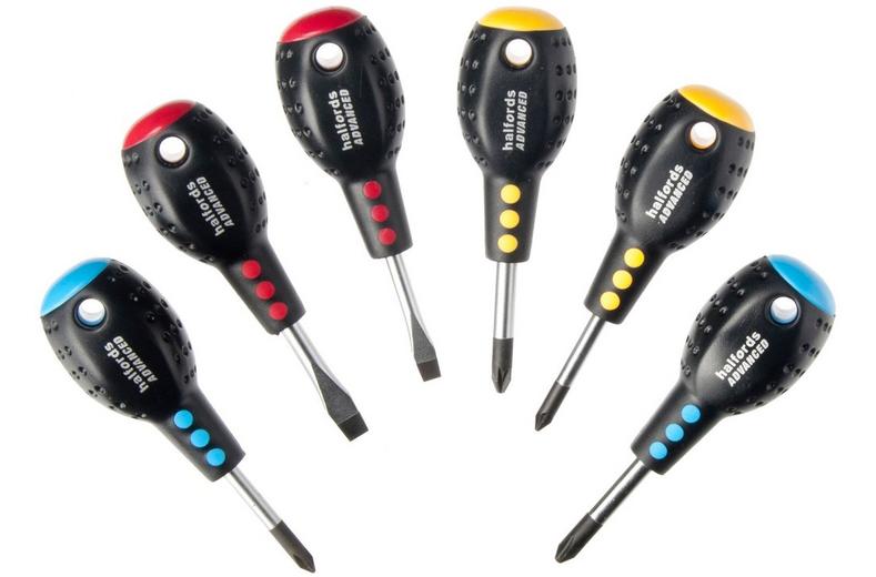 Halfords Advanced 6 Piece Stubby Screwdriver Set Halfords Advanced 6 Piece Stubby Screwdriver Set