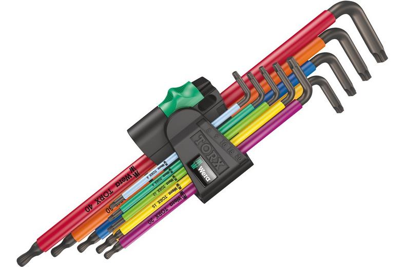 Wera 967/9 TX XL Multicolour HF 1 L-key Set Wera 967/9 TX XL Multicolour HF 1 L-key Set