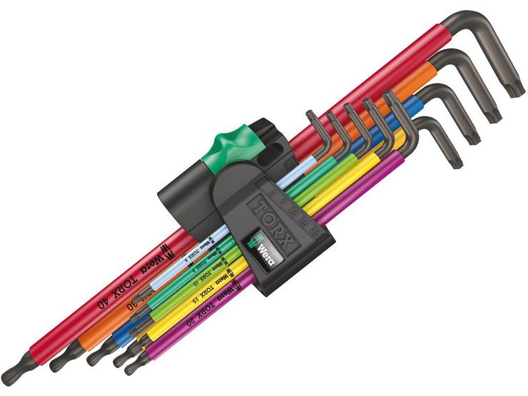 Wera 967/9 TX XL Multicolour HF 1 L-key Set