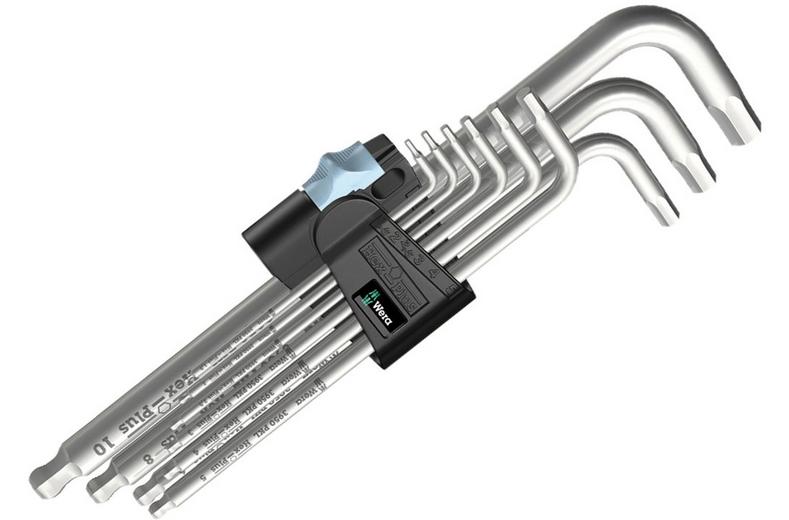 Wera 3950/9 Hex-Plus Stainless 1 SB Hex Key Set 9pcs Wera 3950/9 Hex-Plus Stainless 1 SB Hex Key Set 9pcs