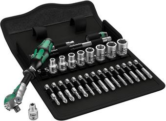 Wera 8100 SA 6 Zyklop Speed Ratchet Set, 1/4 Drive