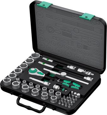 Wera 8100 SB 2 Zyklop Speed Ratchet Set 3/8 Drive Metric