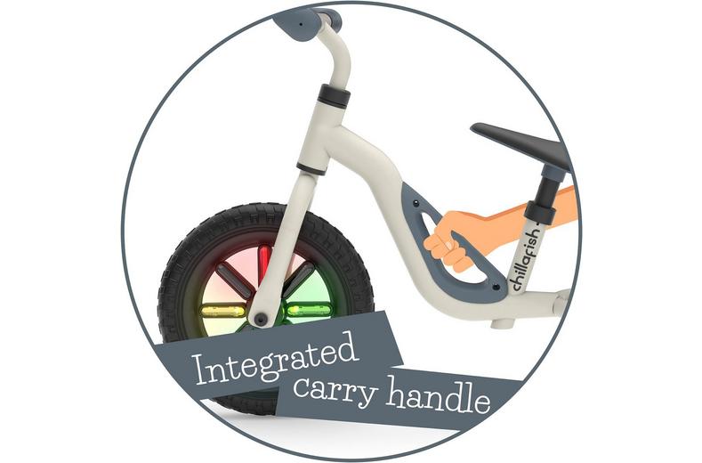 Chillafish Charlie Glow Balance Bike, Beige - 10" Wheel Chillafish Charlie Glow Balance Bike, Beige - 10" Wheel