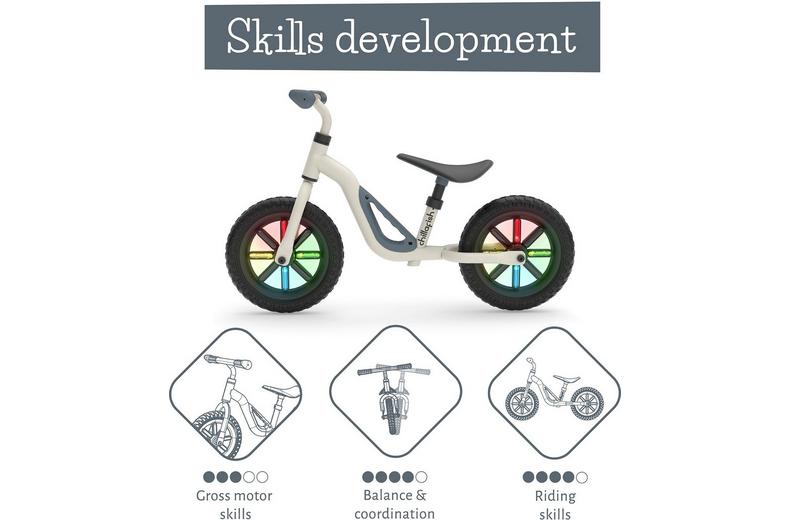 Chillafish Charlie Glow Balance Bike, Beige - 10" Wheel Chillafish Charlie Glow Balance Bike, Beige - 10" Wheel