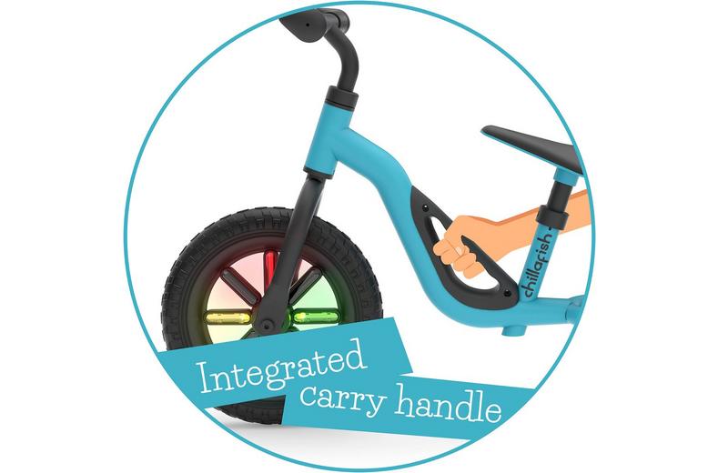 Chillafish Charlie Glow Balance Bike, Sky Blue - 10" Wheel Chillafish Charlie Glow Balance Bike, Sky Blue - 10" Wheel