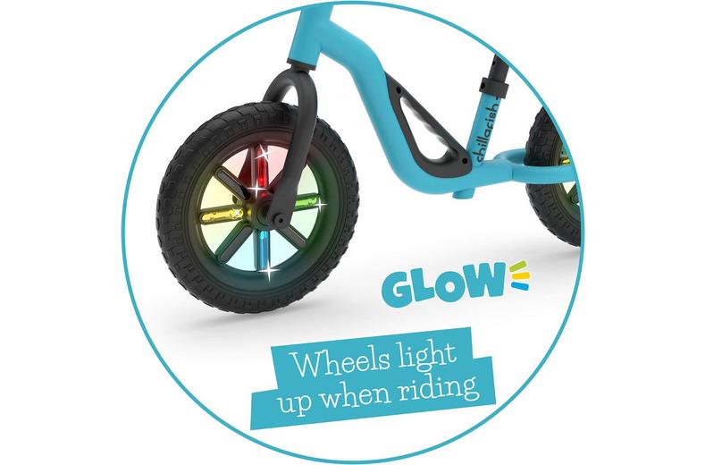 Chillafish Charlie Glow Balance Bike, Sky Blue - 10" Wheel Chillafish Charlie Glow Balance Bike, Sky Blue - 10" Wheel