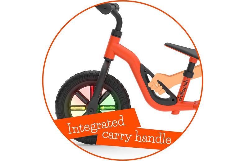 Chillafish Charlie Glow Balance Bike - 10" Wheel - Orange Chillafish Charlie Glow Balance Bike - 10" Wheel - Orange