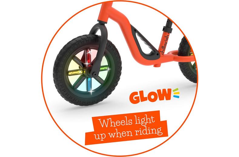 Chillafish Charlie Glow Balance Bike - 10" Wheel - Orange Chillafish Charlie Glow Balance Bike - 10" Wheel - Orange