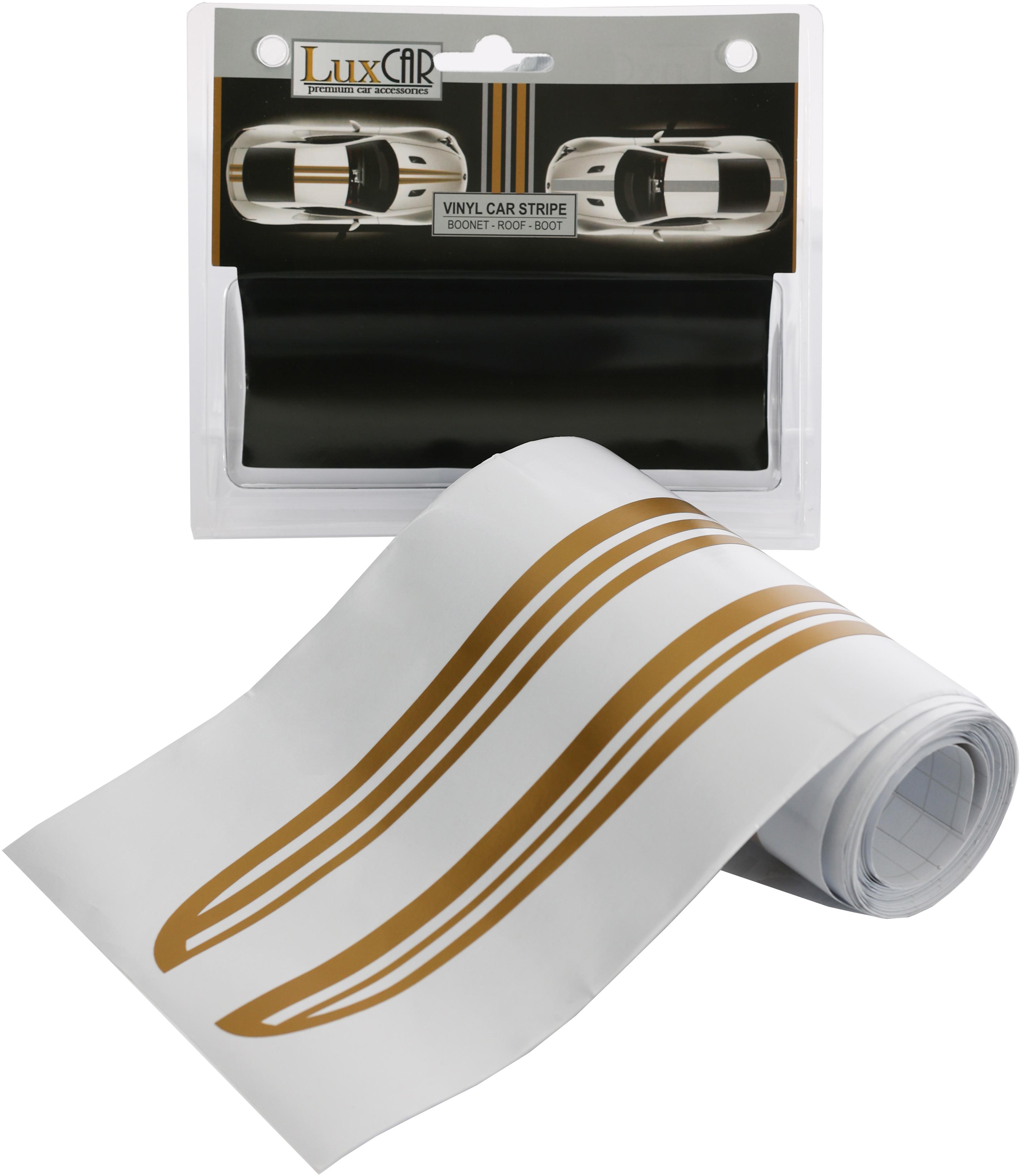 Vinyl Car Stripe Stealth Gold (150cm) Halfords UK