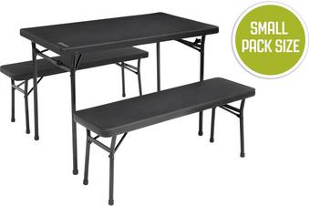 Halfords folding picnic hot sale table with stools