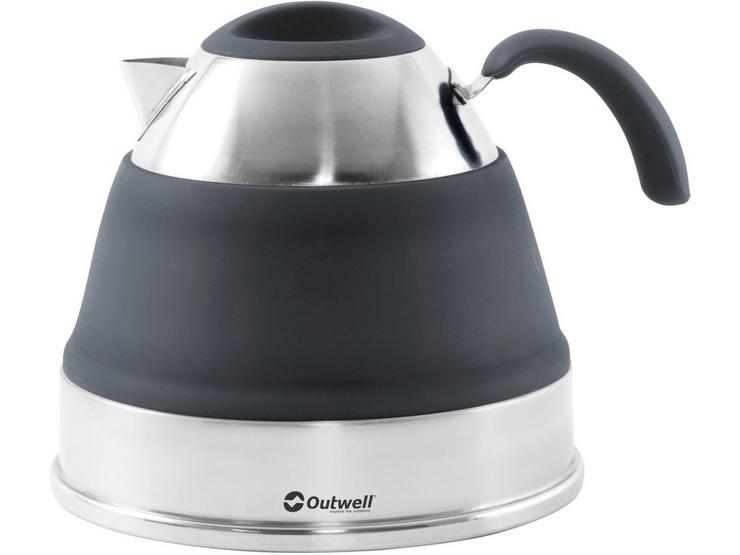 Outwell 2.5L Collaps Silicone and Stainless Steel Kettle - Navy Night