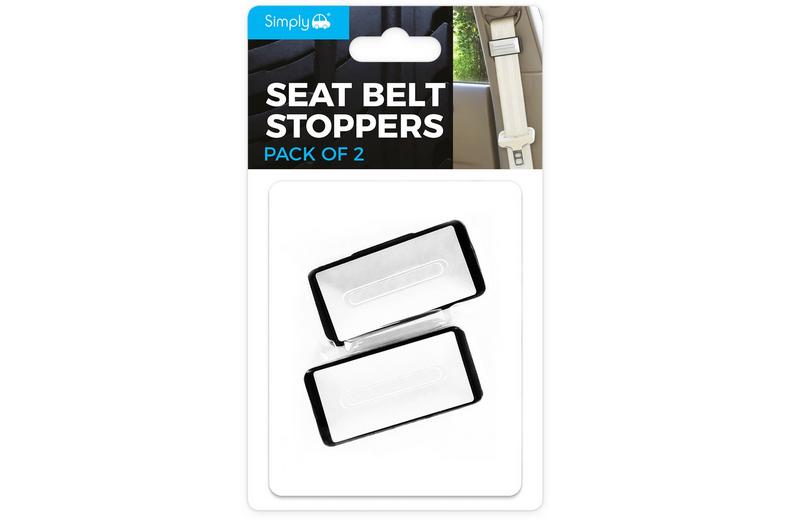 Carpoint Seat Belt Stoppers x2 Carpoint Seat Belt Stoppers x2