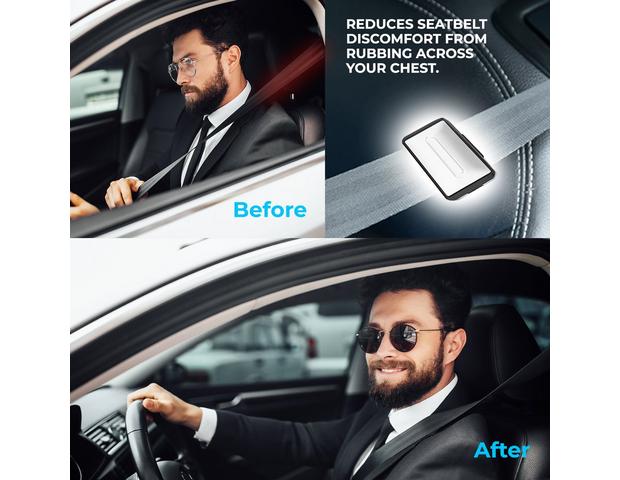 2PCS Car Seat Belt Clip Extension Connector Car Safety Seat Lock