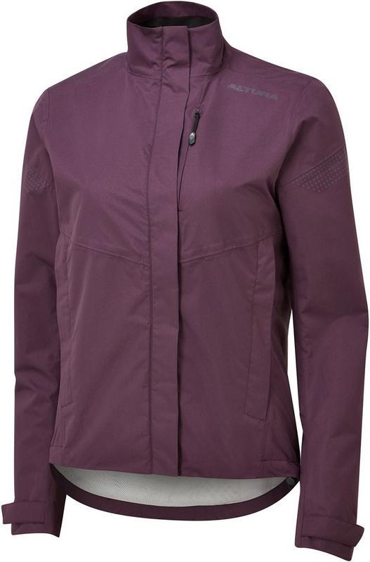 Halfords Altura Nevis Nightvision Women's Jacket Purple 10 | Extra 8% off for BC Members