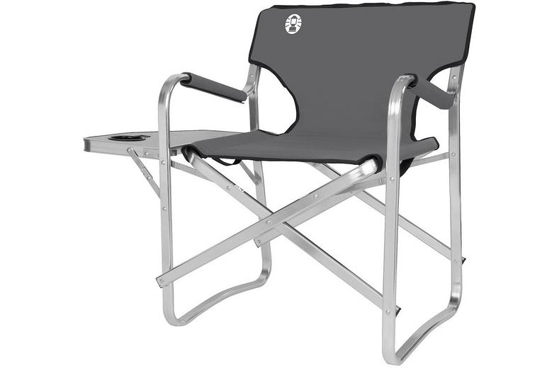 Coleman Aluminium Camping Chair with Folding Side Table Coleman Aluminium Camping Chair with Folding Side Table