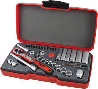 Teng 36 Piece 1/4" Drive Socket Set