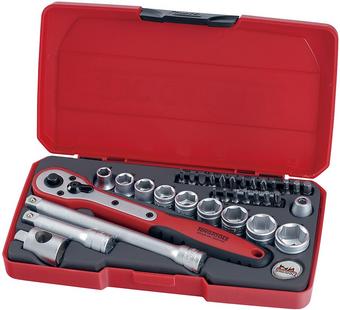 Teng 34 Piece 3/8" Drive Socket Set