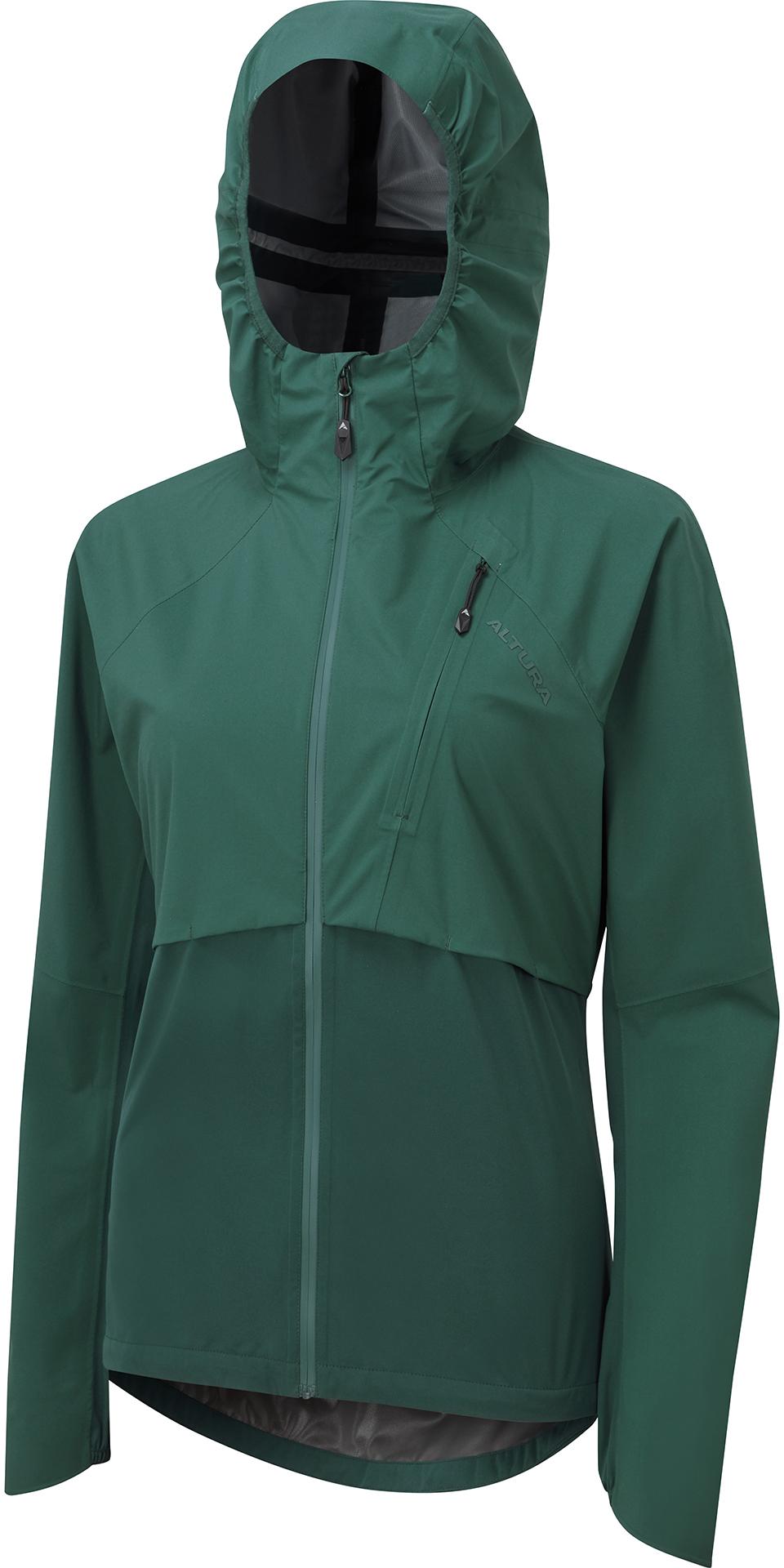 Altura Esker Waterproof Women's Packable Jacket Dark Green 10