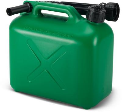 Halfords 5L Plastic Fuel Can - Green Halfords 5L Plastic Fuel Can - Green