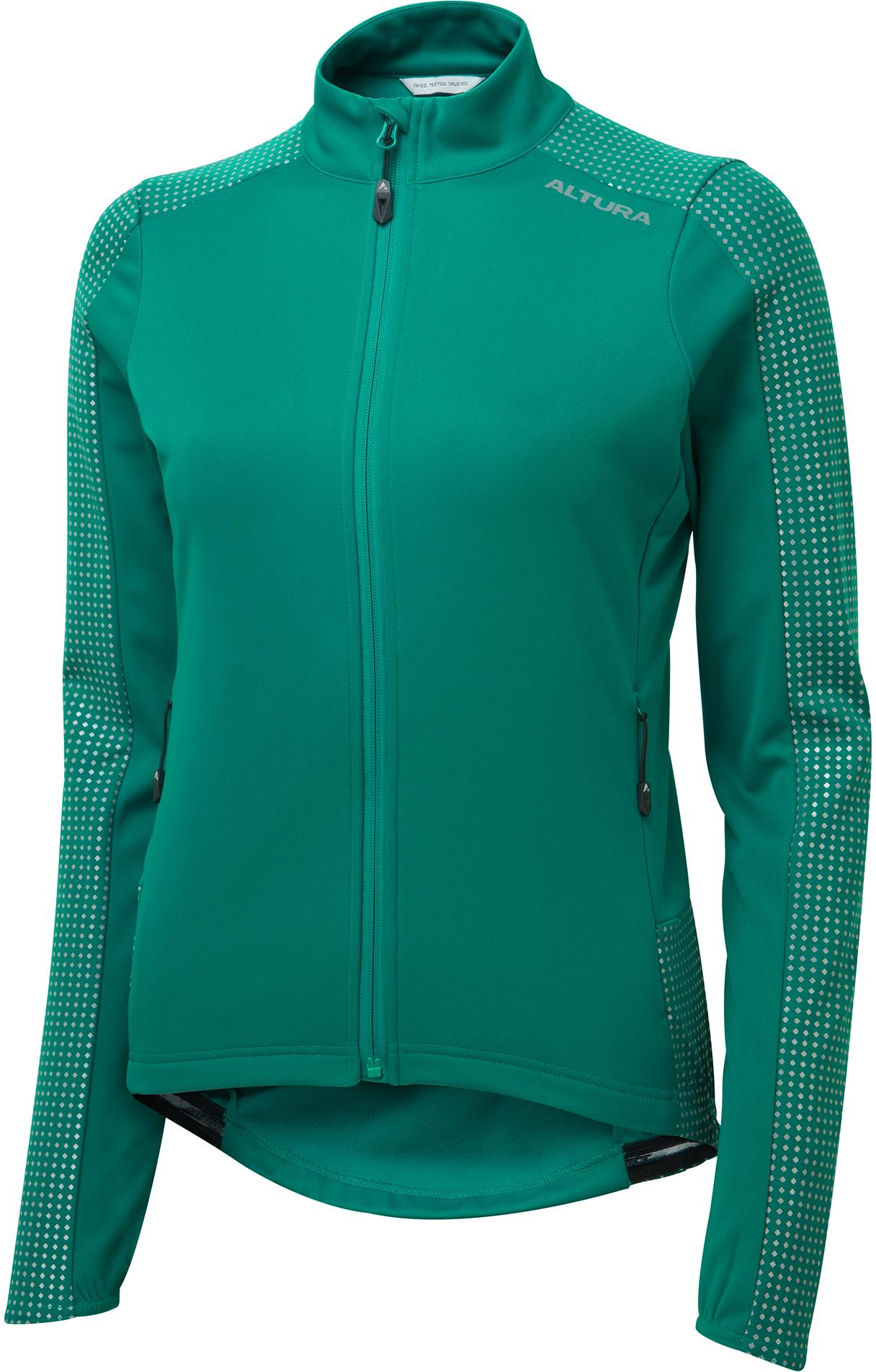 Altura Nightvision Women's Long Sleeve Jersey Green 14
