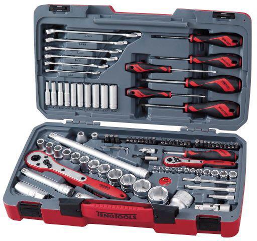 Teng 95 Piece 1/4" & 1/2" Drive Tool Set