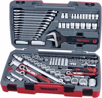 Teng 127 Piece 1/4", 3/8", 1/2" Drive Tools Set