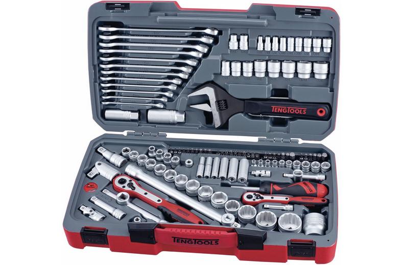 Teng 127 Piece 1/4", 3/8", 1/2" Drive Tools Set Teng 127 Piece 1/4", 3/8", 1/2" Drive Tools Set