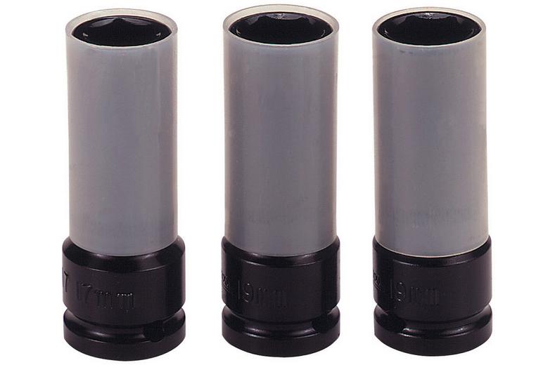 Teng 3 Piece Impact Sockets Wheel Nut 1/2" Drive Teng 3 Piece Impact Sockets Wheel Nut 1/2" Drive