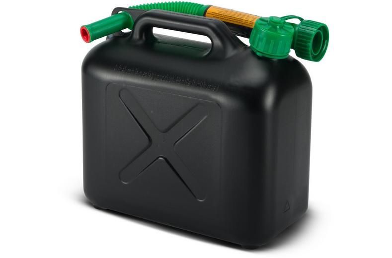 Halfords 5L Fuel Can with Autostop - Black Halfords 5L Fuel Can with Autostop - Black