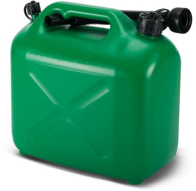 Halfords 10L Fuel Can with Air Vent - Green Halfords 10L Fuel Can with Air Vent - Green